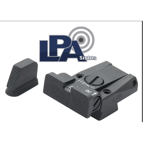 LPA SPR Target Sight Set CZ75/86 - SPR86CZ07