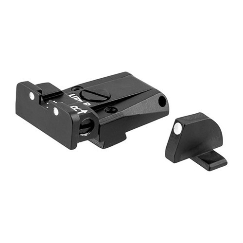 LPA SPR White Dot Target Sight Set Beretta 8000 Cougar, 92A1, 98A1, M9A3, 90TWO - SPR94BE30