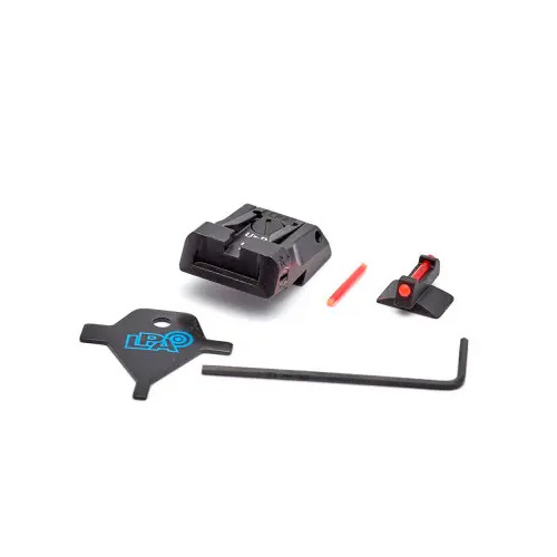 LPA Adjustable Sight Set for COLT XSE with Novak Cut - SPS10XE6F