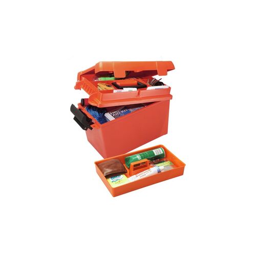 MTM Sportsmen's Plus Utility Dry Box O-Ring Sealed 15x8.8x9.4 - Orange SPUD1-35