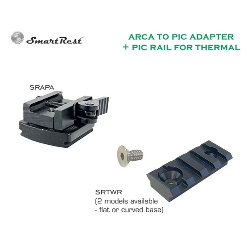 Smart Rest Arca To Pic Adapter KIT Includes Pic Rail - SRAPA-SRTWR