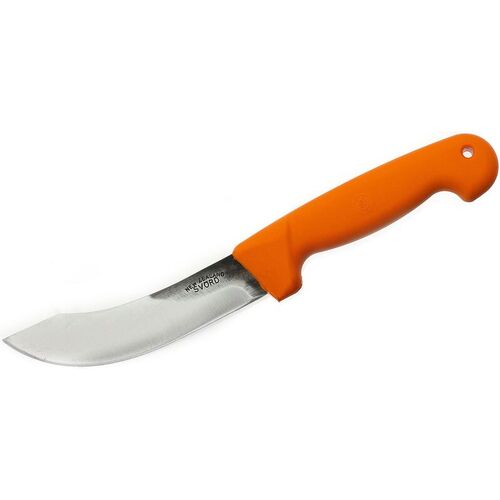 Svord Kiwi Curved Skinner Fixed Blade 6" with Orange Poly Handle - SVKCS