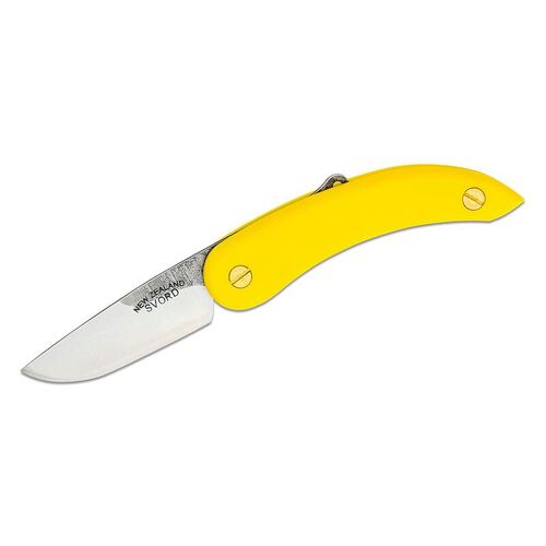 Svord Peasant Friction 3" Knife in Yellow - SVPKPY