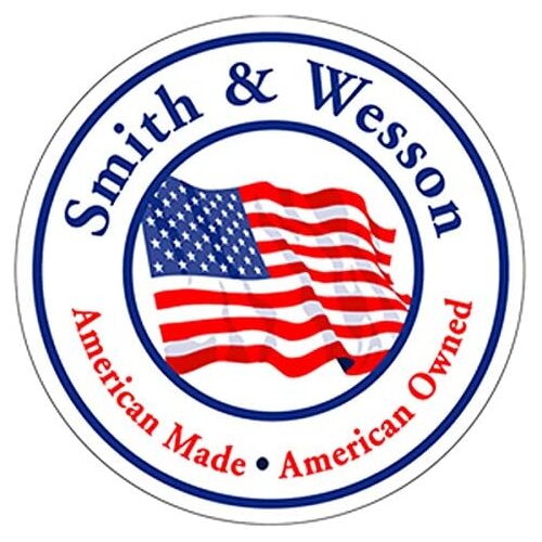 Smith & Wesson American Made/American Owned Decal Signature 4" Decal Sticker