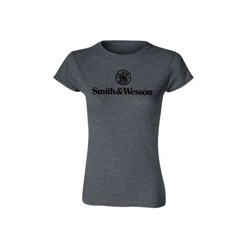 Smith & Wesson Womens Charcoal Heather Tee - M