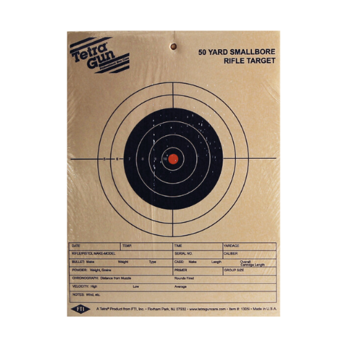 Tetra Paper Target 50Yd Small Bore Rifle Target - 1305I