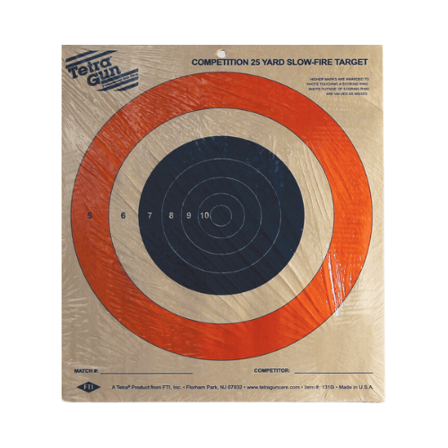 Tetra Paper Target Competition 25Yd Slow Fire Target - 1310I
