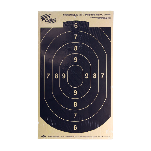 Tetra Paper Target Internation al 50Ft Rapid Fire Target - 1315I