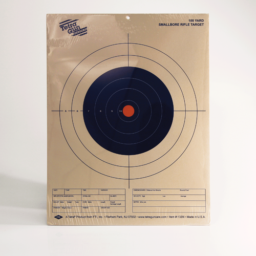 Tetra Paper Target 100Yd Small Bore Rifle Target - 1320I