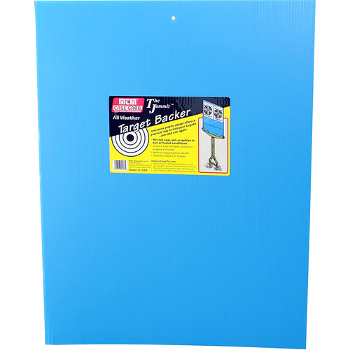 MTM Jammit Target Stand Backer Target Holder Sheet 17.5x23" in Blue TB-20
