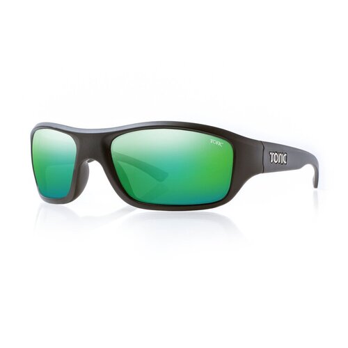 Tonic Evo Matt Black Mirror Green Sunglasses TEVOBLKGRNMIRRG2