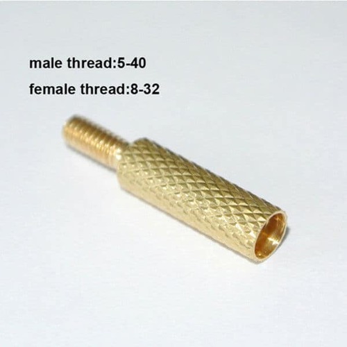 Taylor 8-32 Female to 5-40 Male 17-223 Rod Adaptor - TG-6462-17/22