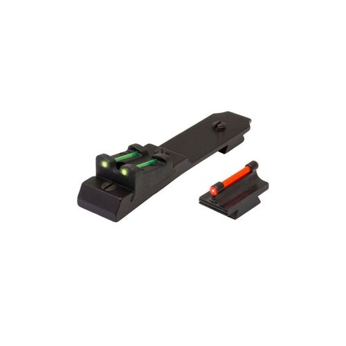 Truglo Lever Action Rifle Set Fiber Optic Sight For Marlin 336 - Red Front Black Metal  TG109