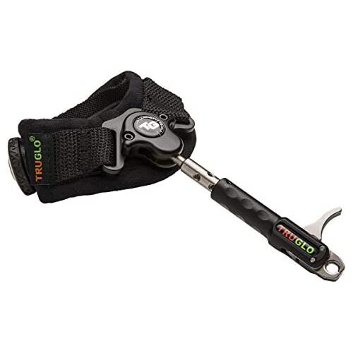 TruGlo Nitrus Archery Release Aid Black With BOA Closure Strap TG2550MBB