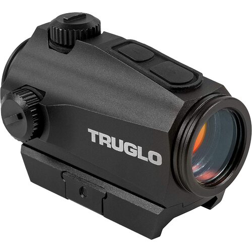 TruGlo Ignite Mini Compact Red Dot Sight 1x22mm 2 MOA Dot Reticle Black TG8322BN