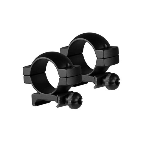 Truglo Lightweight 1" Scope Rings Mounts Medium Weaver - Black Aluminum Matte  TG8960B1