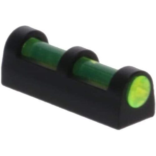 Truglo Long Bead Universal Shotgun Fiber Optic Replacement Bead - Green Front Black  TG947UG