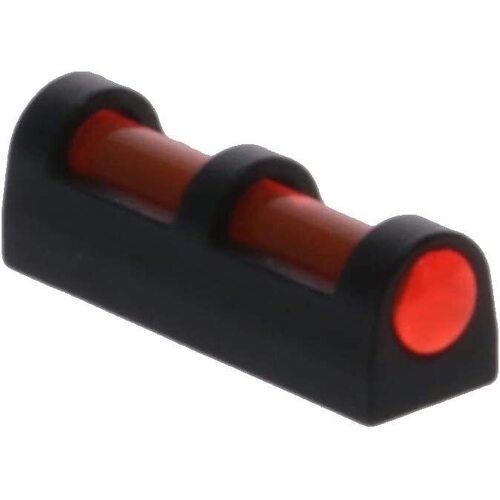 Truglo Long Bead Universal Shotgun Fiber Optic Replacement Bead - Red Front Black  TG947UR