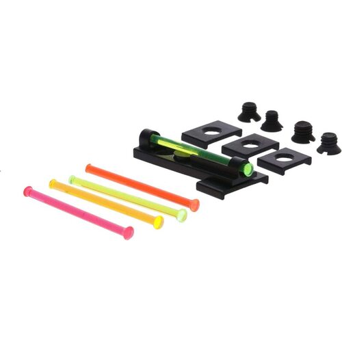 Truglo Fiber Optic Tru-Bead .060 Field Model Universal Shotgun Sight Multiple - Multi-colored Front CNC-machined  TG949A