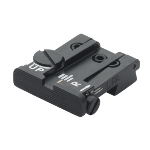 LPA TPU Adjustable Rear Steel Sight for Beretta 92,96,98,M9 Stock & Brigadier TPU92BE07
