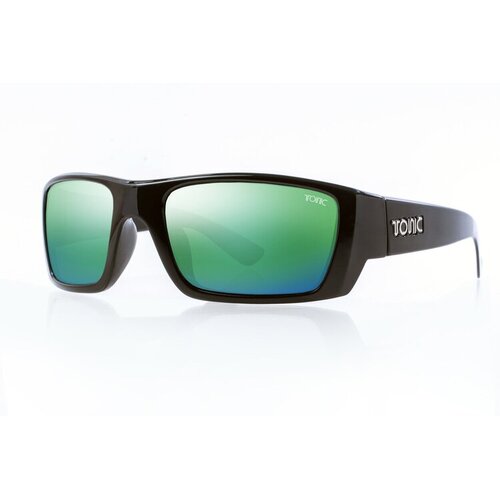 Tonic Rise Matt Black Mirror Green Sunglasses TRISBLKGRNMIRRG2