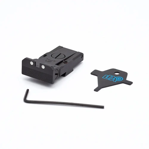LPA Adjustable Rear Sight for CZ 75 Tactical Sport - TRT92BW30