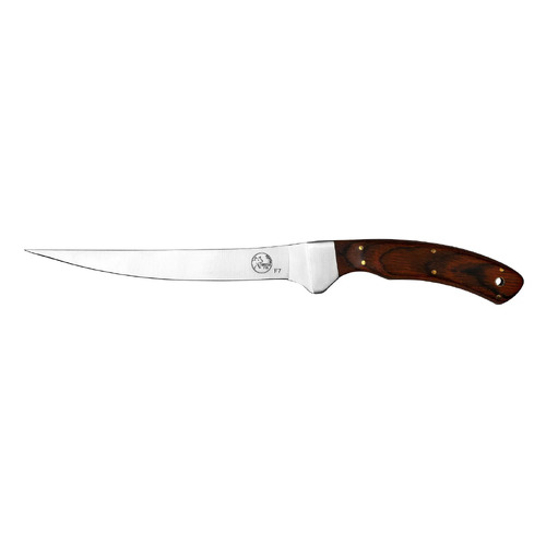 Tassie Tiger Fishing Knife - Wood Handle - TTKF7