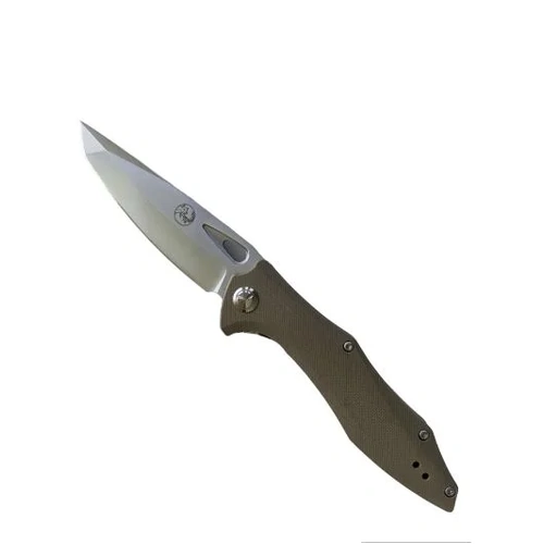 Tassie Tiger Tanto Blade Pocket Knife - TTKTANTOFT