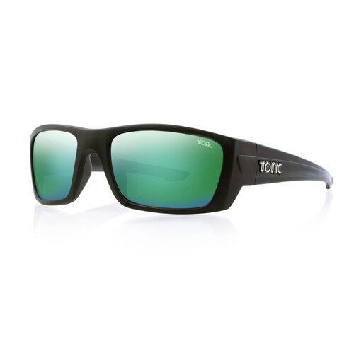 Tonic Youranium Matt Black Mirror Green Sunglasses TYOUBLKGRNMIRRG2