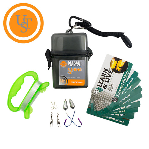 Ultimate Survival UST Live & Learn Fishing Survival Kit - U-02765