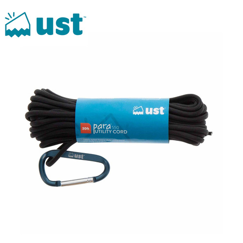 UST Para Cord 550 30ft Black - U-1146761