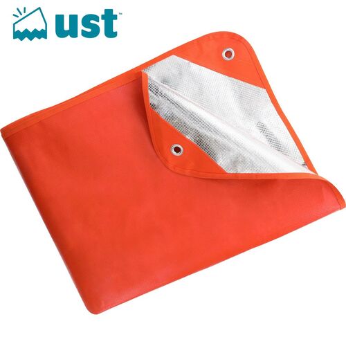 Hi-Vis Lightweight Waterproof Survival Blanket - U-1146788