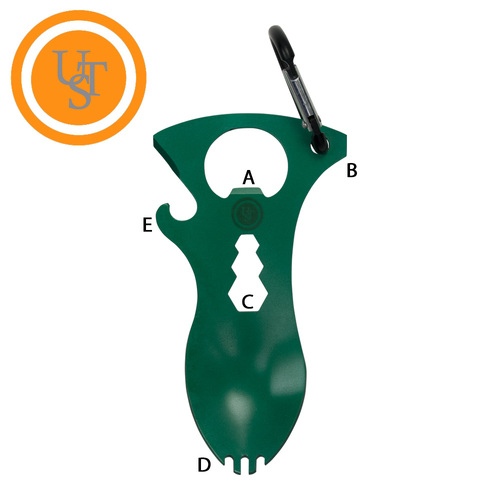 Spork Multi Tool - Green - U-20-02199