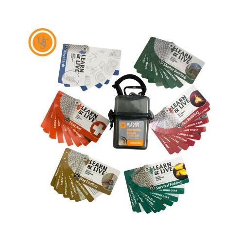 UST Learn & Live Cards Outdoor Skills Set U20-02752 