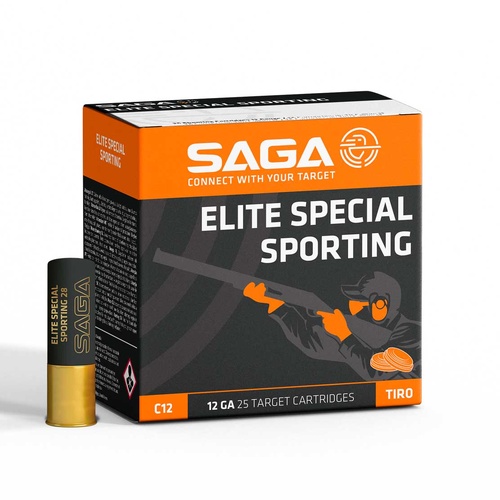 SAGA Euro Elite Special 12ga 28gr #7.5 1280 FPS - 25 Pack - U2284007230