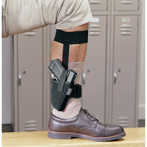 Uncle Mike's Ankle Holster #12 Right Hand fits Glock 26, 27, 33 & other-sub compact 9mm/.40 cal - UM88121