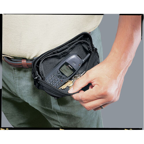 Uncle Mike's Gun Pak Belt Holster - fits most small & medium frame pocket autos, 2-3" revolvers - UM88891