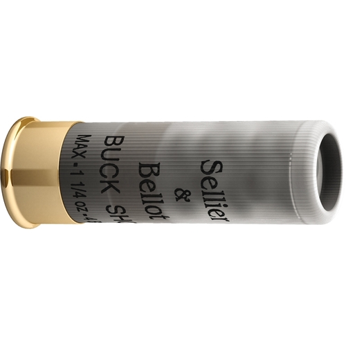 Sellier & Bellot 12 gauge 2¾” 12x70 Buck Shot 5.1mm 36g UK#AAA Ammo 25 Round Pack - V211712