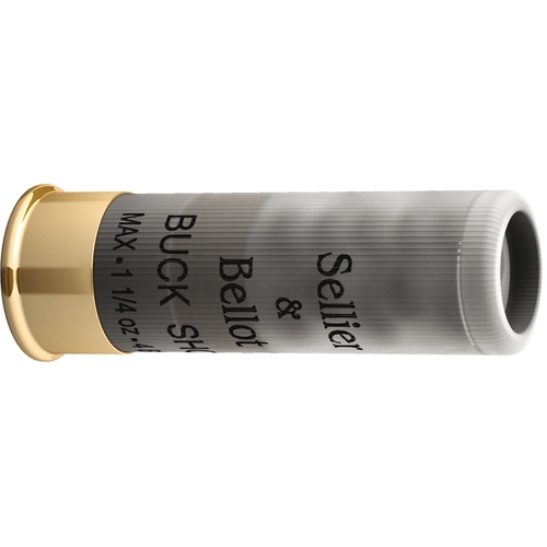 Sellier & Bellot 12 gauge 2¾” 12x70 Buck Shot 5.1mm 36g UK#AAA Ammo 25 Round Pack - V211712