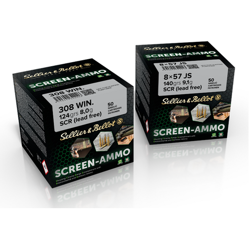 Sellier & Bellot 308 Winchester 124 grain Screen Ammo 50 Round Pack - V342002