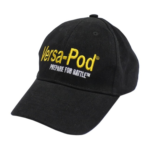 Versa-Pod Unisex Black Cap - VP-CAP