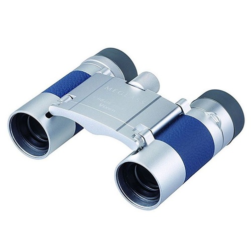 Vixen Meglass 6x16 DCF Sliver/Blue Binoculars - VX16485
