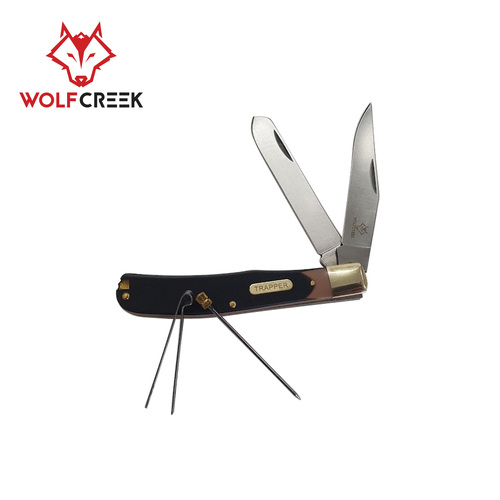 Wolf Creek 2 Blade Stockman Knife - WC-8973