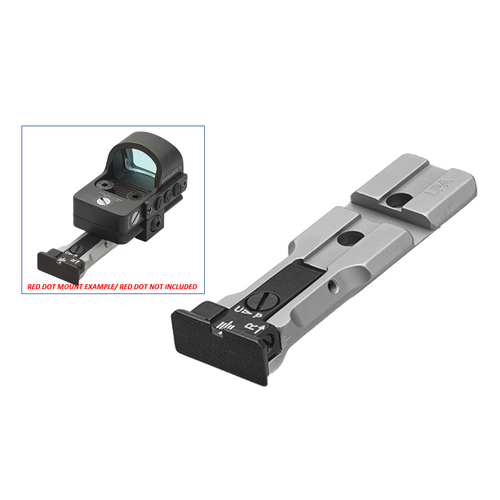 LPA WXT "Red Dot Ready" Adjustable Rear Blade Sight for Smith & Wesson  - WXT0107