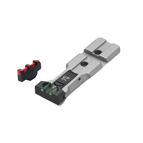 LPA WXT Smith & Wesson "Red Dot Ready" Adjustable Rear Fiber Optic Front & Rear Sight Set  - WXT03F1