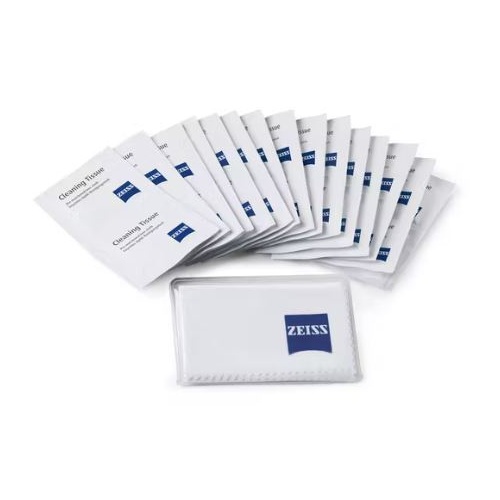 Zeiss Pre-Moistened Cleaning  Wipes w/ Microfibre Cloth, 20pk - 2096-687