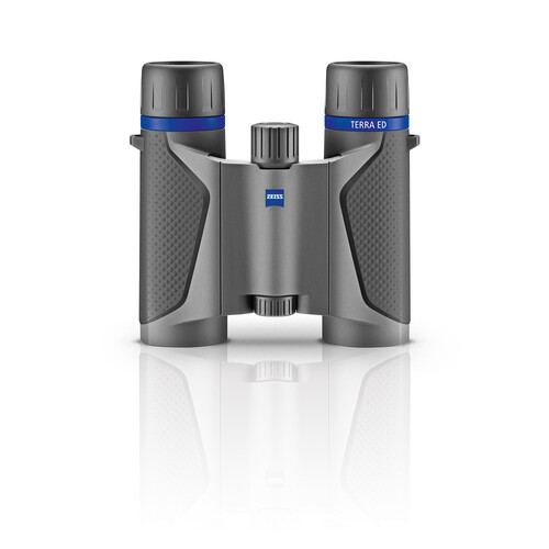 Zeiss 8x25 Terra ED Pocket Binoculars - Grey - ZS522502-9907