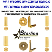 Top 5 Reasons Why Starline Brass is the Excellent Choice for Reloaders image